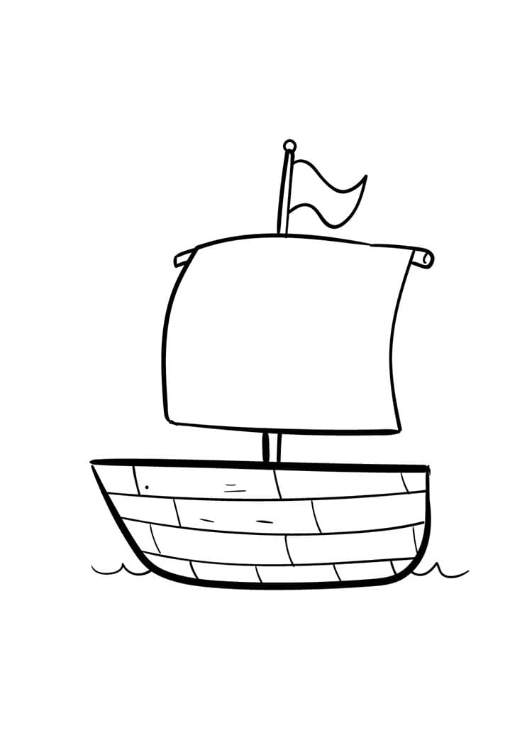 Tegn båt trinn (6)
