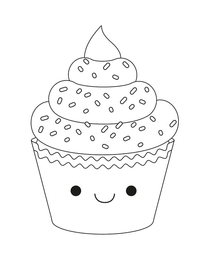 Cupcake (10) fargelegging