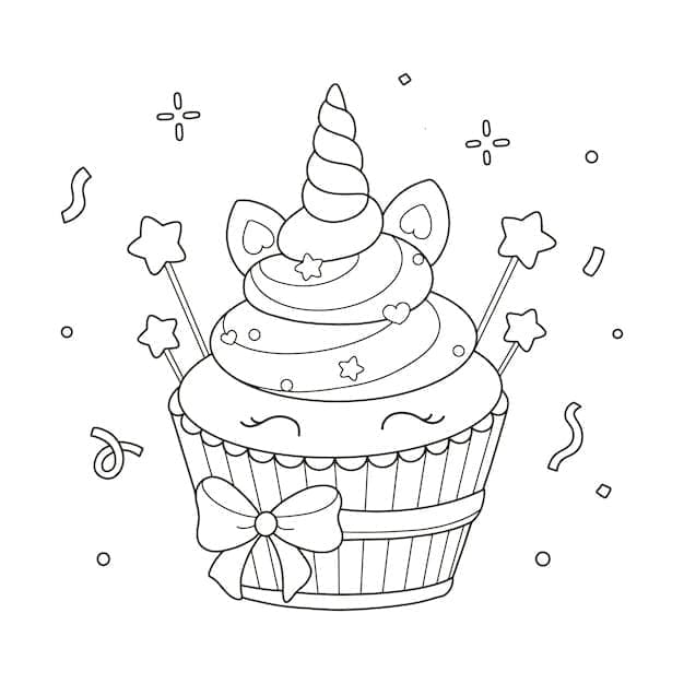 Cupcake (12) fargelegging