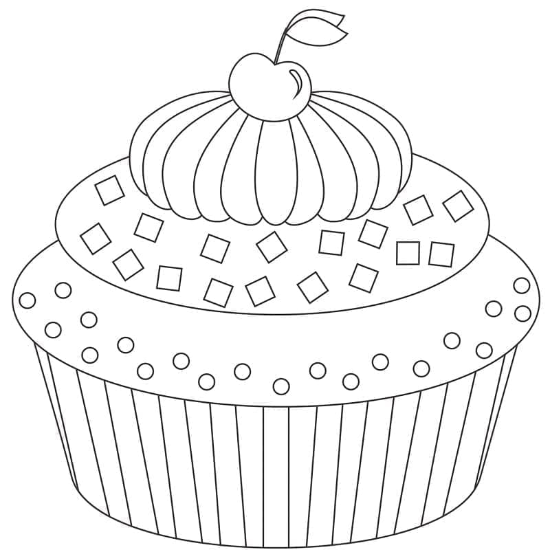 Cupcake (19) fargelegging