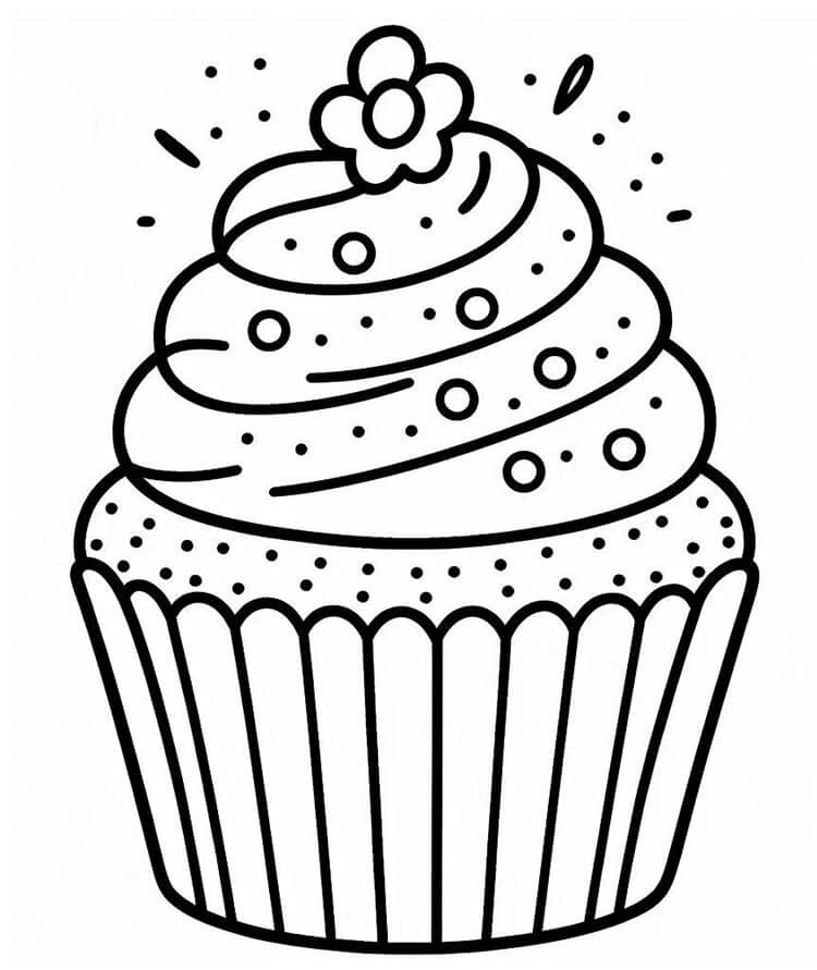 Cupcake (27) fargelegging