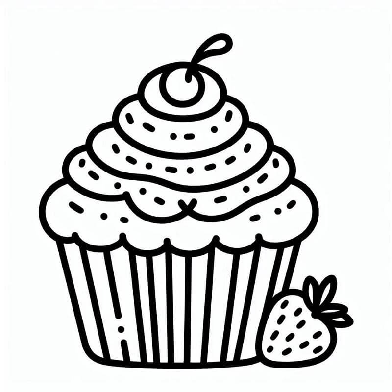 Cupcake (28) fargelegging