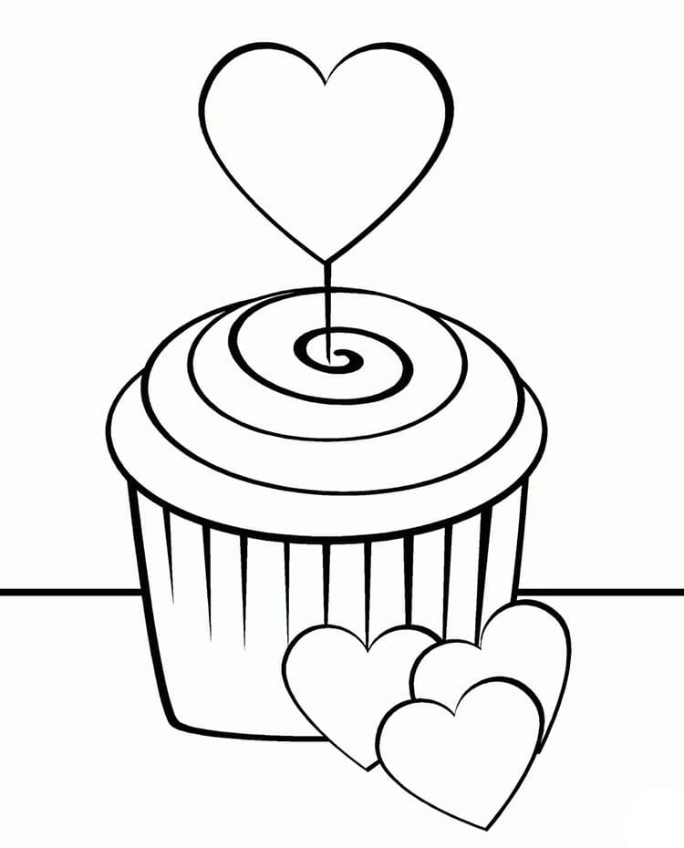 Cupcake (4) fargelegging