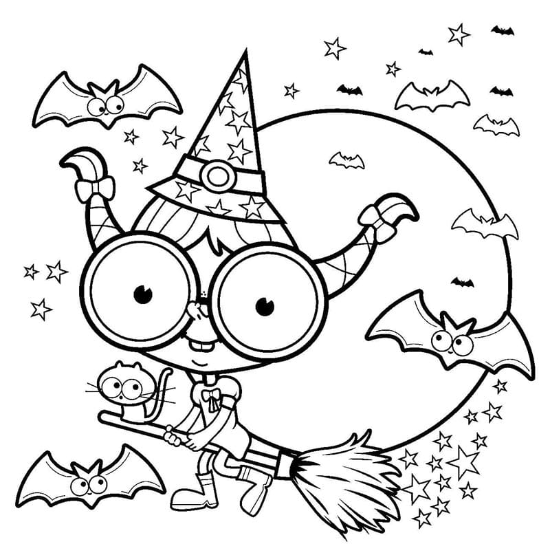 Halloween (1) fargelegging