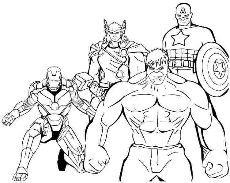 Avengers (12) fargelegging