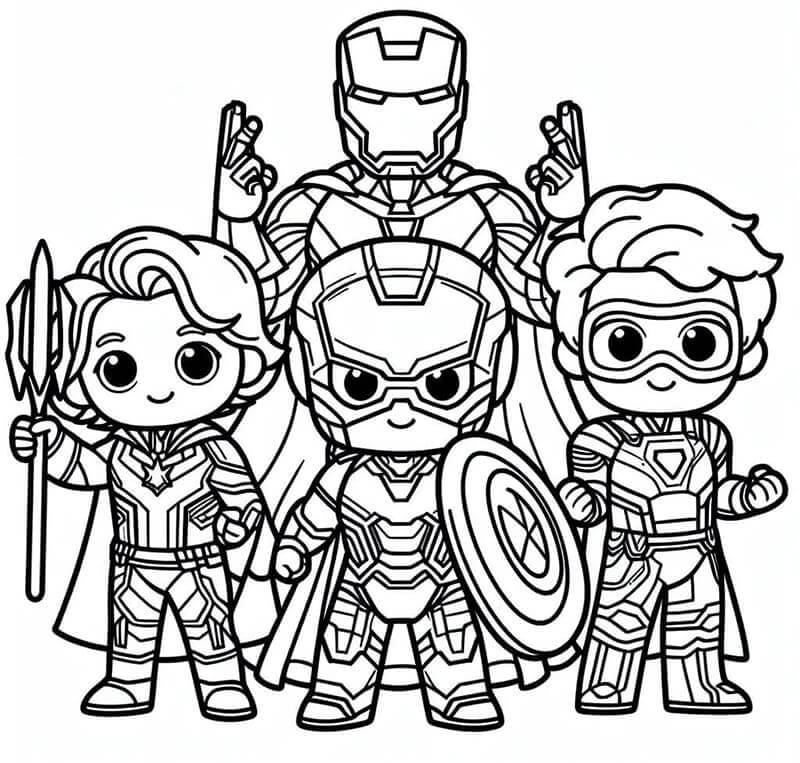 Avengers (13) fargelegging