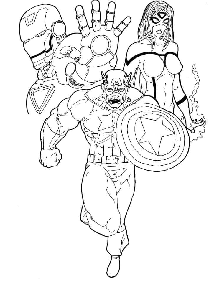 Avengers (18) fargelegging