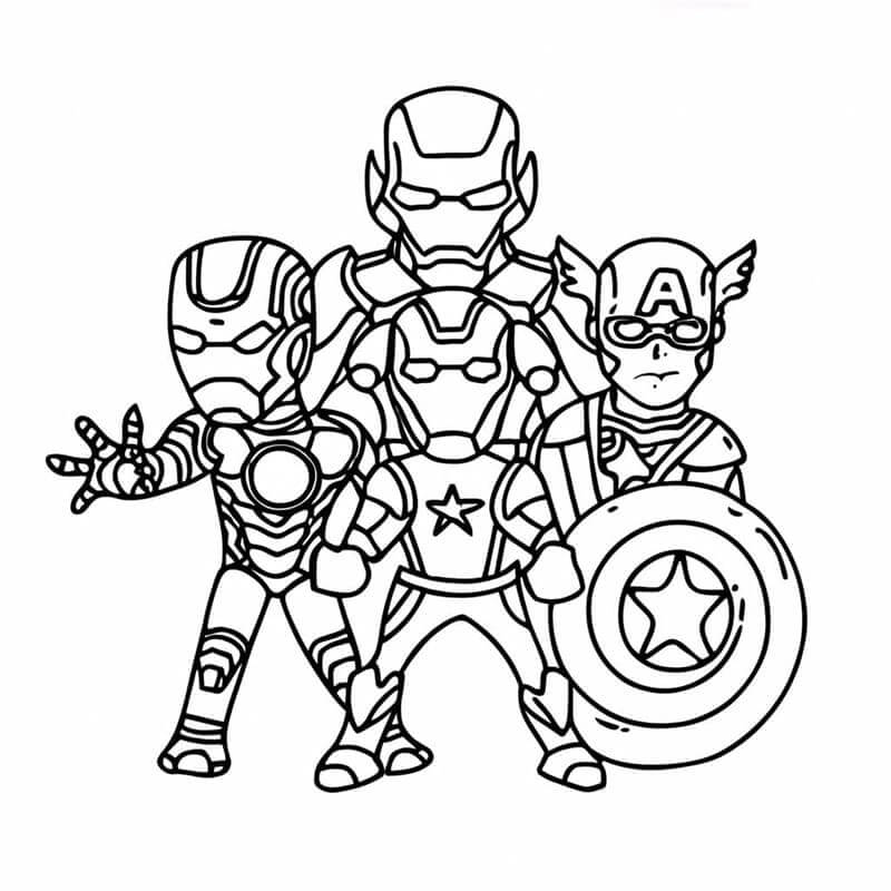 Avengers (20) fargelegging