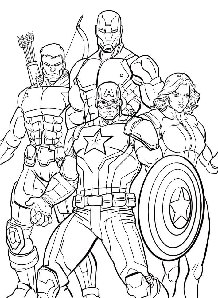 Avengers (25) fargelegging