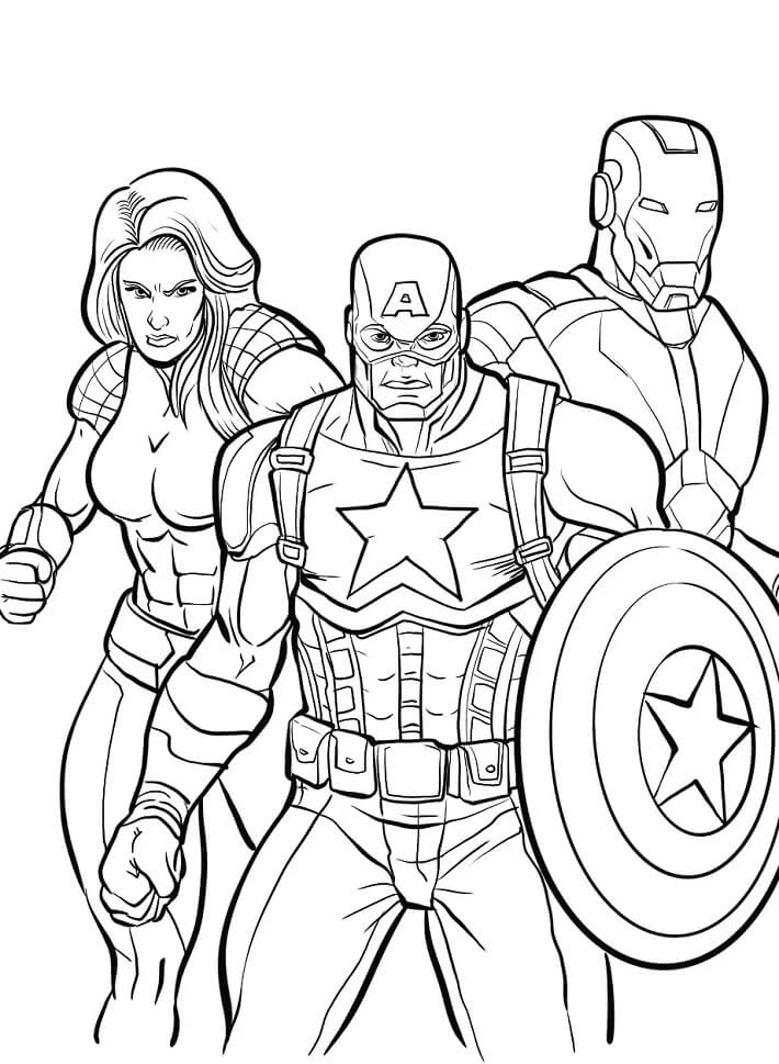 Avengers Fargelegging