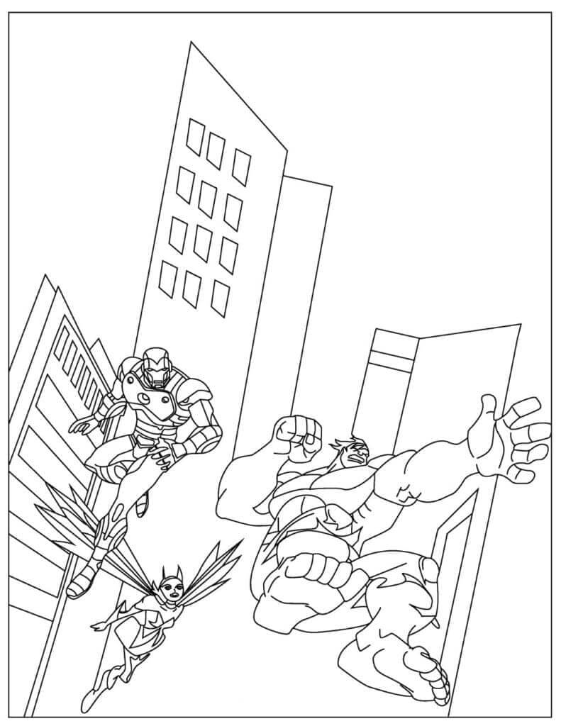 Avengers (5) fargelegging