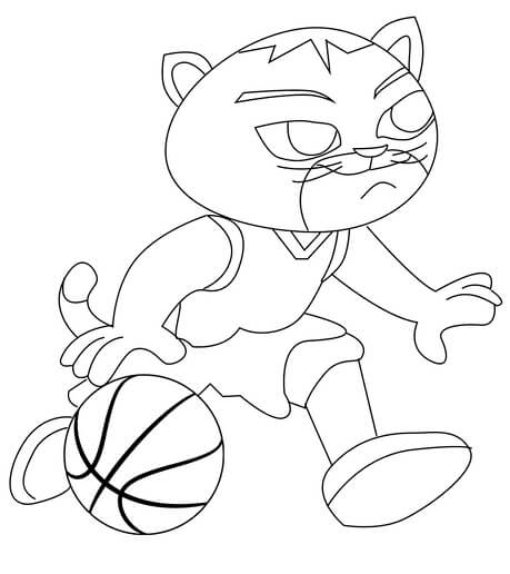 Basketball (13) fargelegging