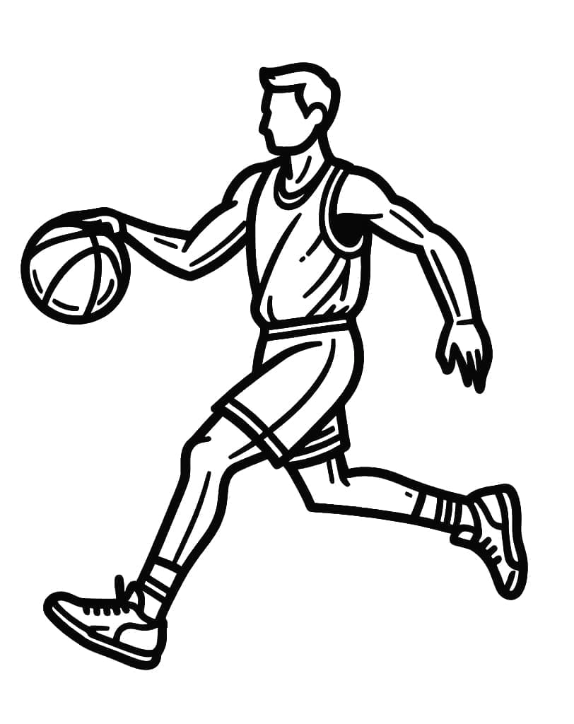 Basketball (2) fargelegging