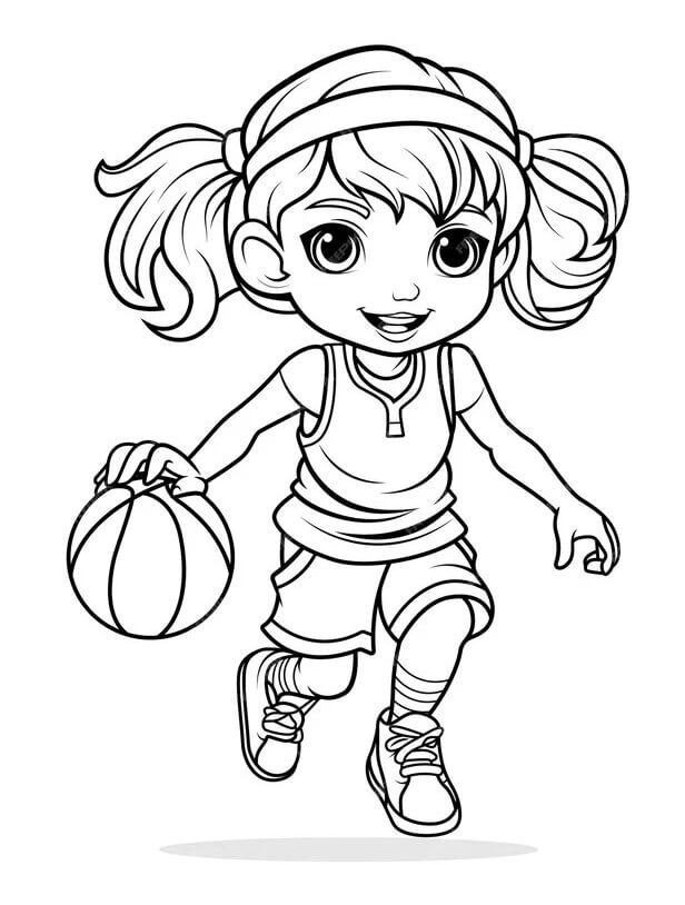 Basketball (20) fargelegging