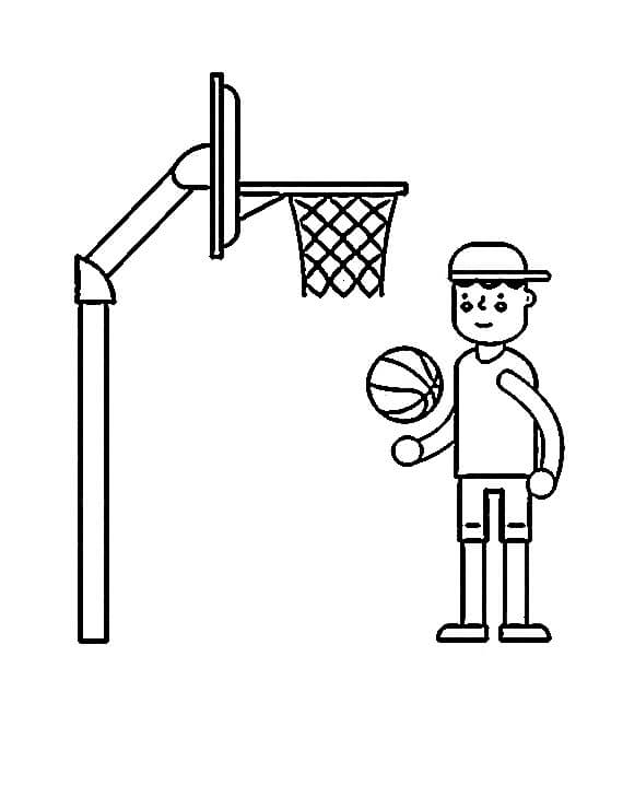 Basketball (21) fargelegging
