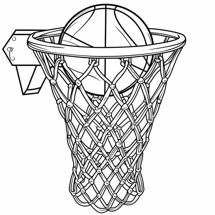 Basketball (3) fargelegging
