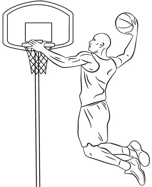 Basketball (4) fargelegging