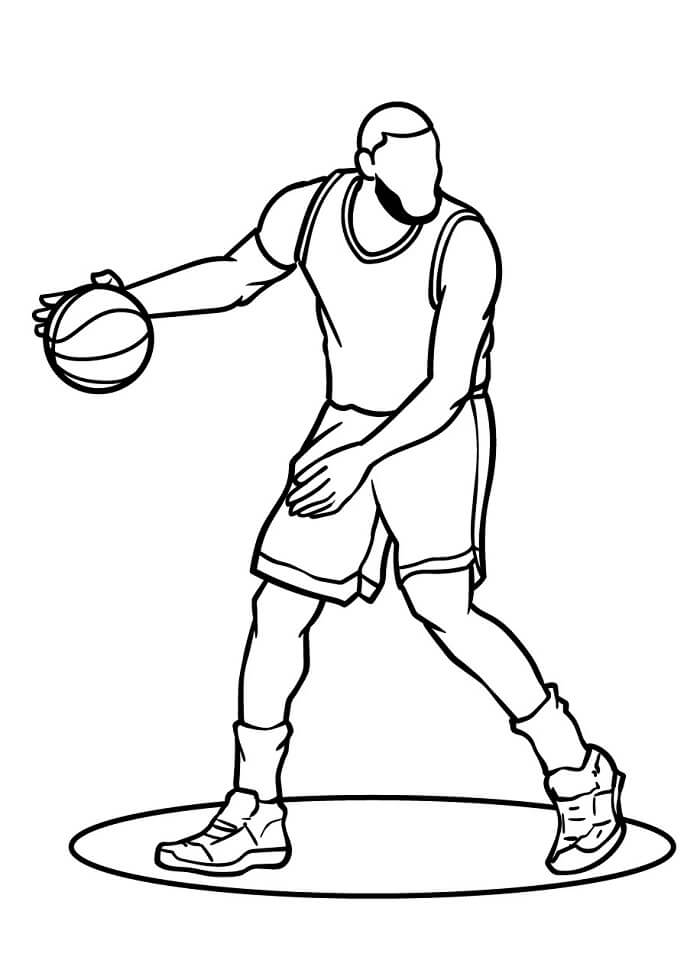Basketball (5) fargelegging