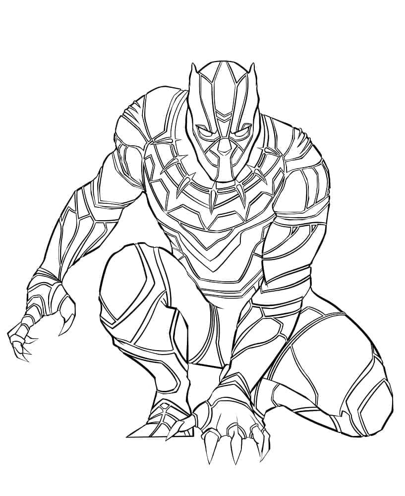 Black Panther (16) fargelegging