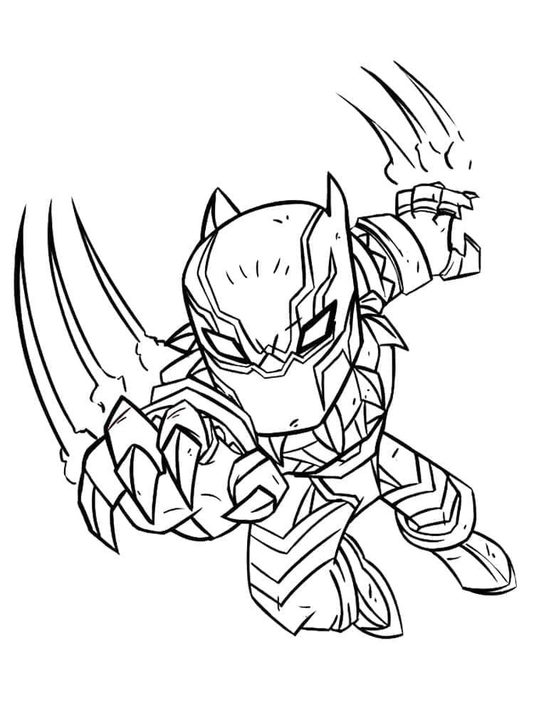 Black Panther (2) fargelegging