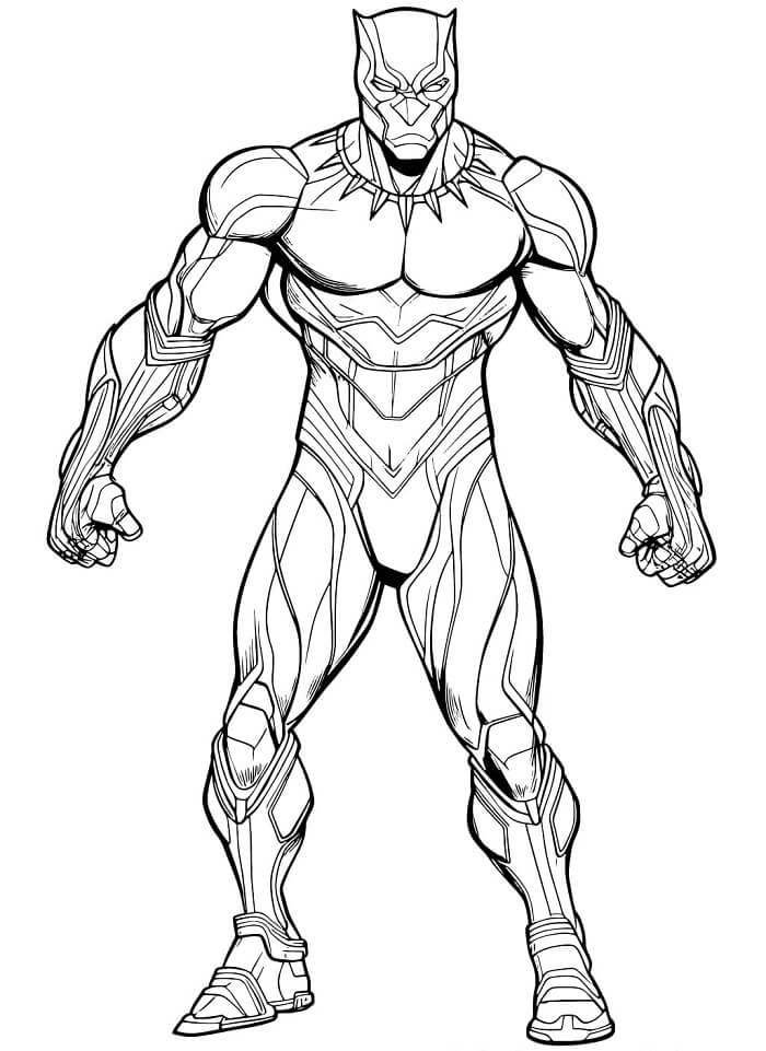 Black Panther (21) fargelegging