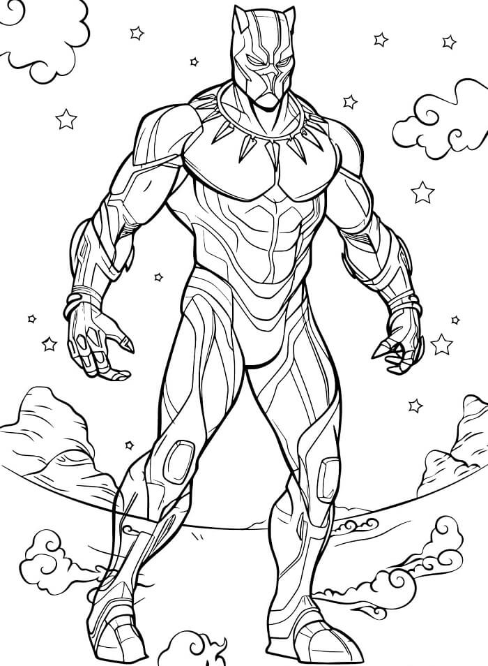 Black Panther fargelegging