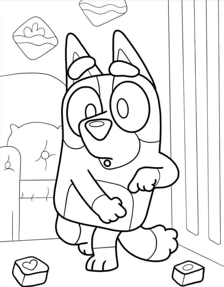 Bluey (12) fargelegging