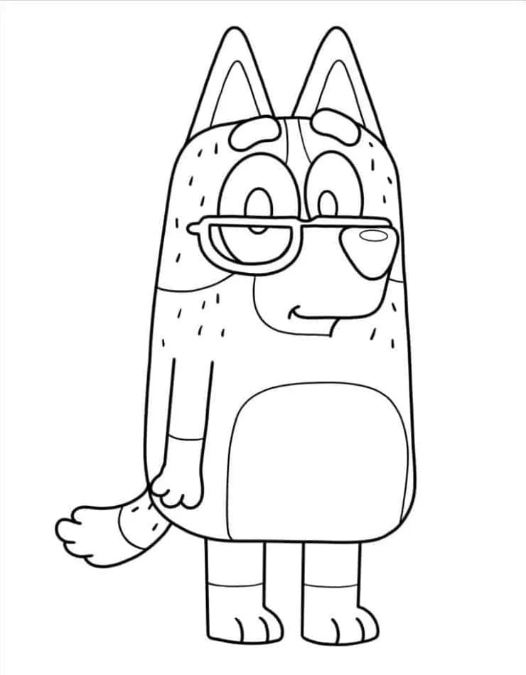 Bluey (13) fargelegging