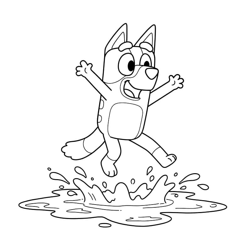 Bluey (3) fargelegging