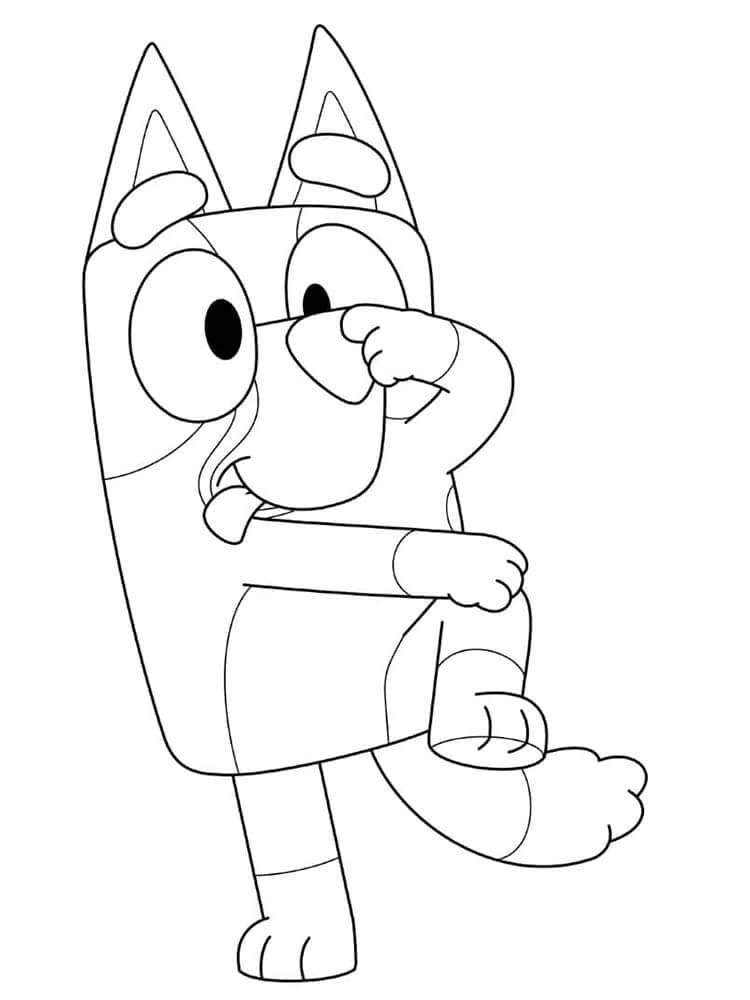 Bluey (39) fargelegging