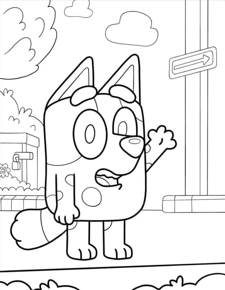Bluey (7) fargelegging