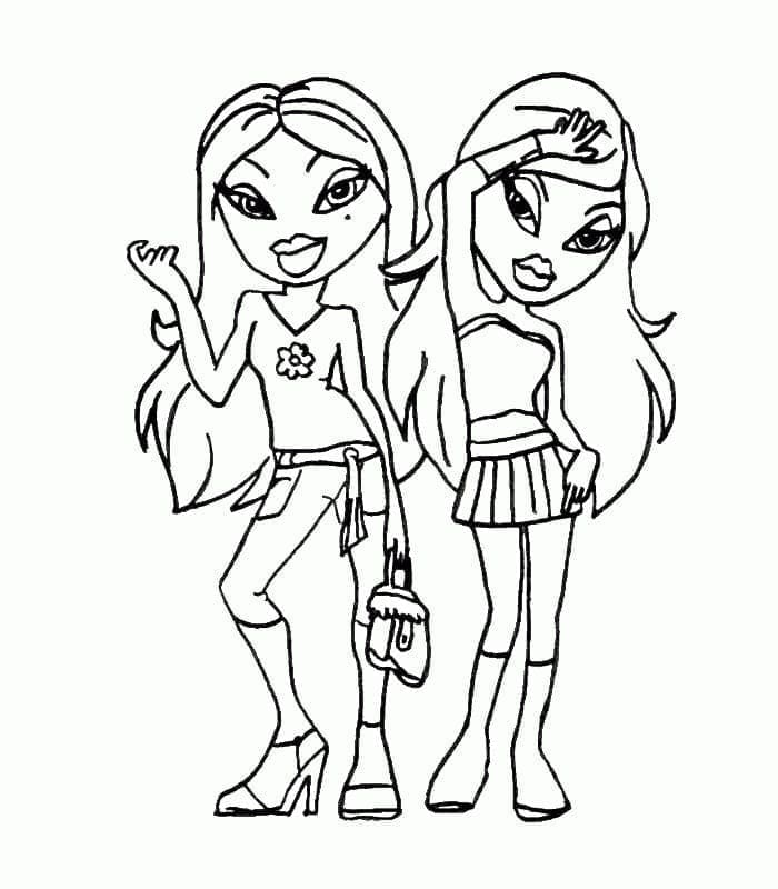 Bratz (12) fargelegging