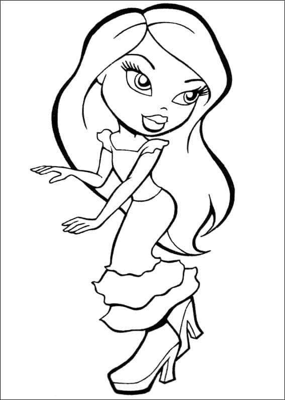 Bratz (18) fargelegging