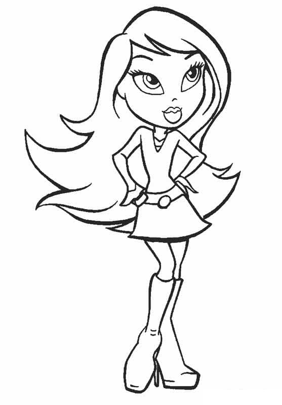 Bratz (21) fargelegging