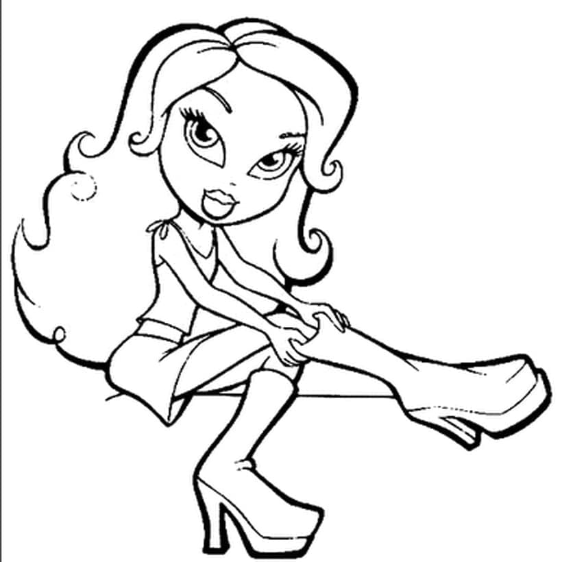 Bratz (4) fargelegging