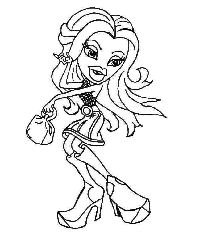 Bratz (5) fargelegging