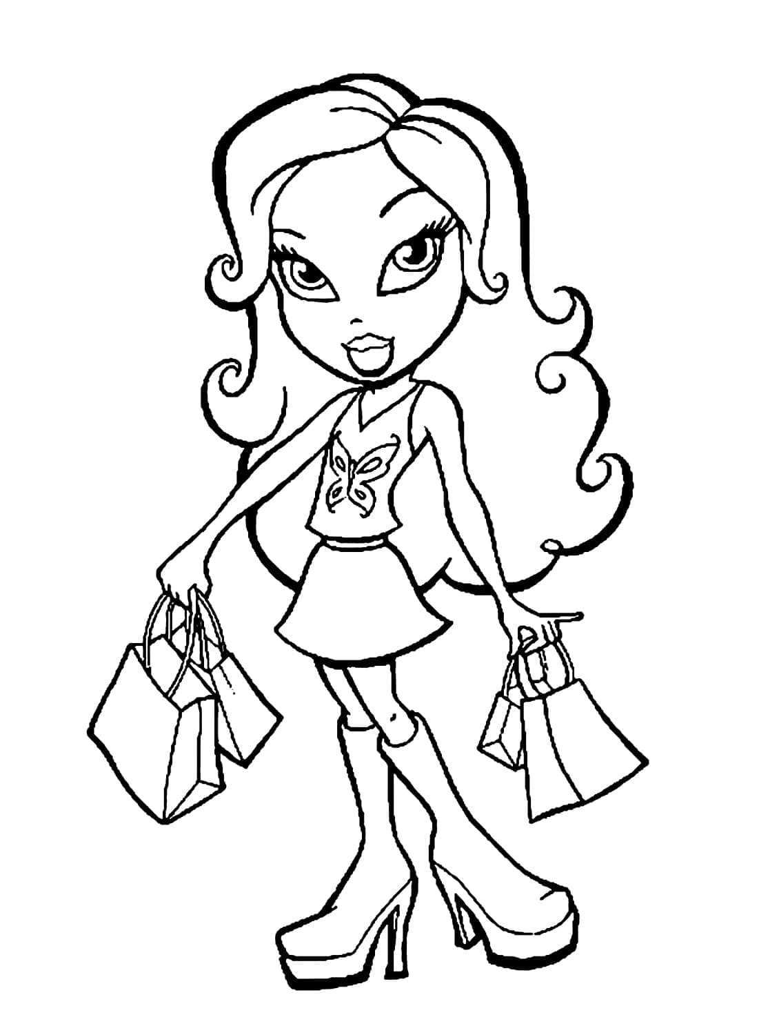 Bratz (7) fargelegging
