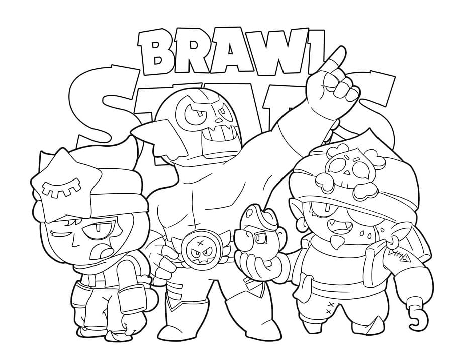 Brawl Stars (15) fargelegging
