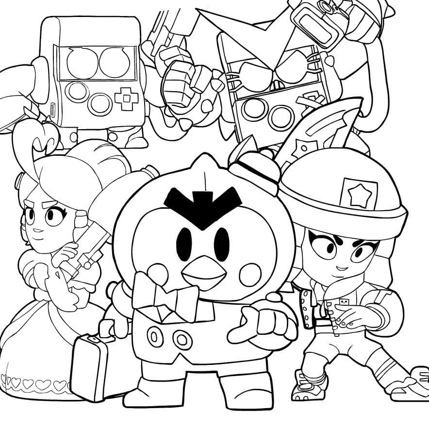 Brawl Stars (26) fargelegging