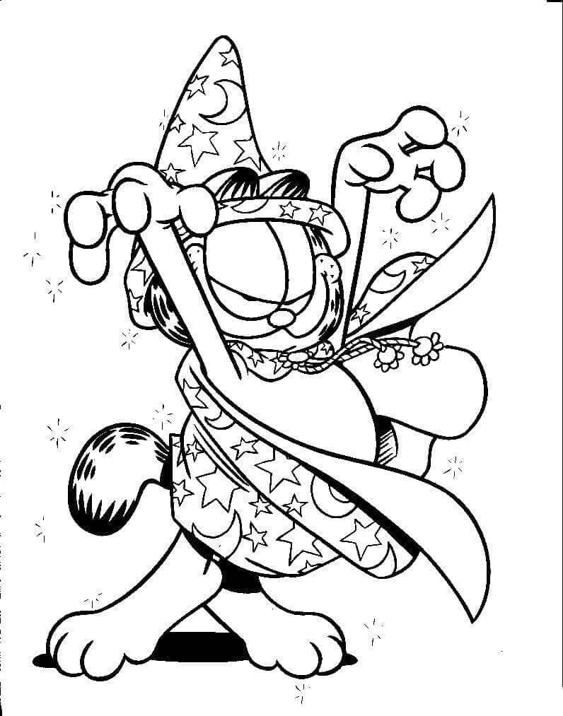 Garfield (1) fargelegging
