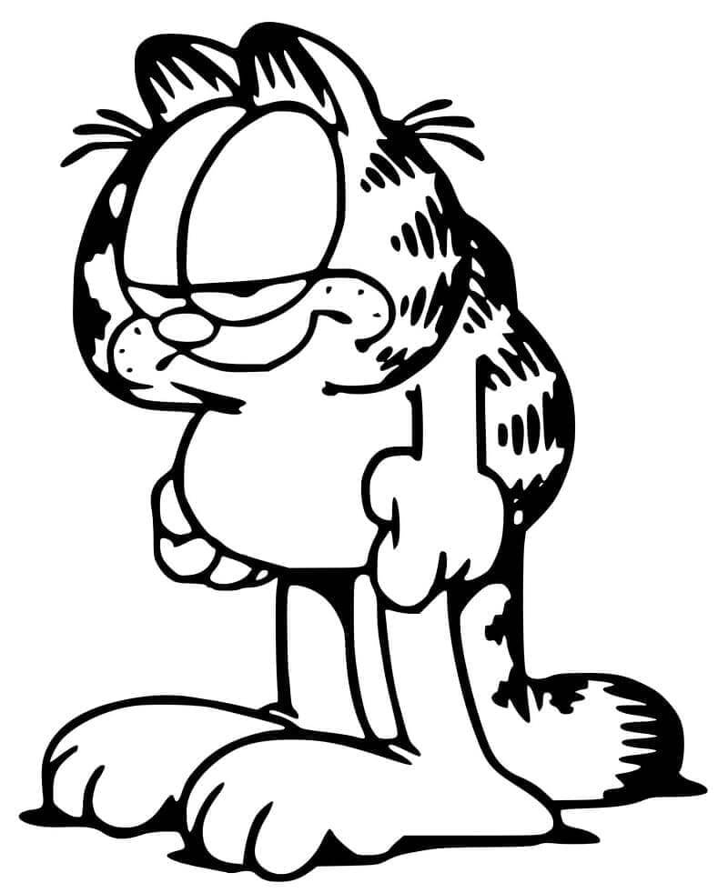 Garfield (11) fargelegging