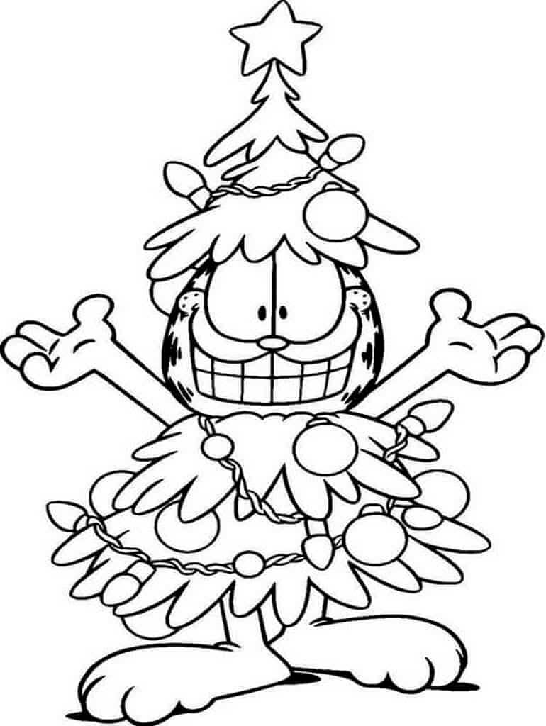 Garfield (12) fargelegging