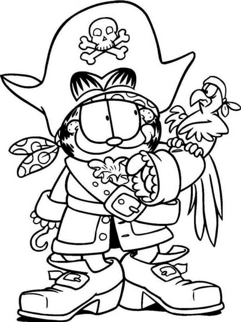 Garfield (14) fargelegging