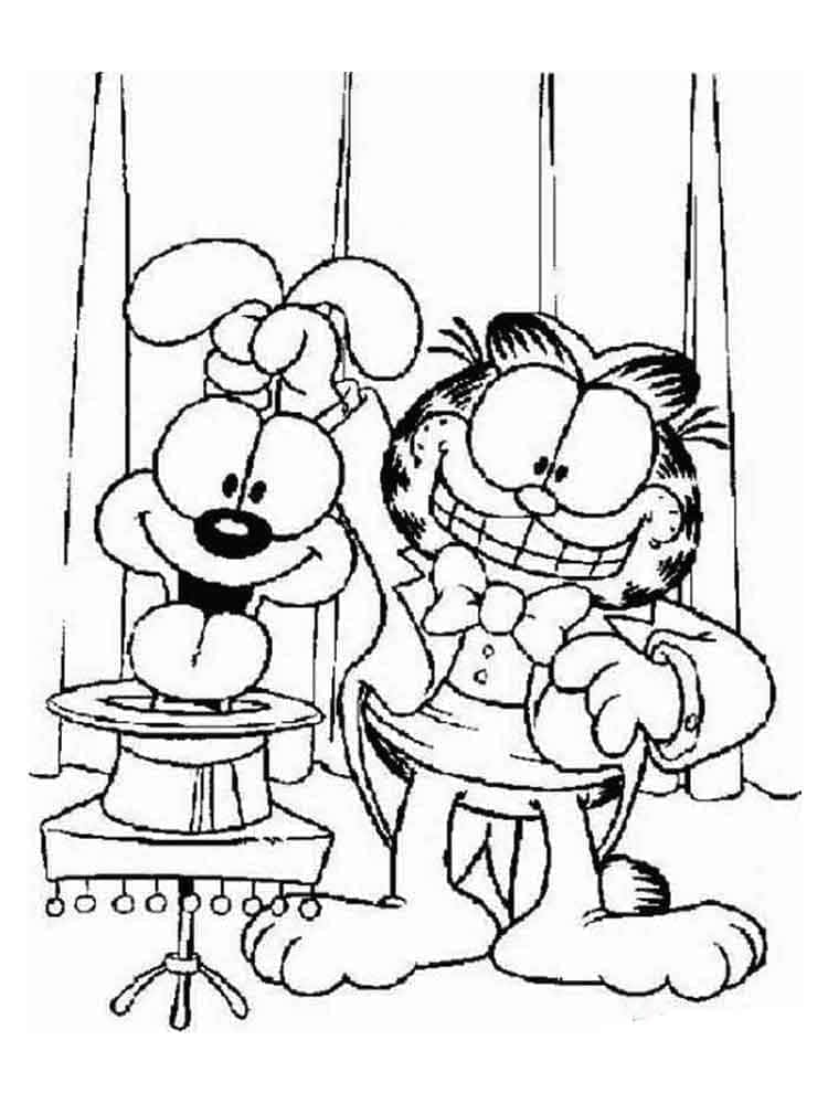 Garfield (17) fargelegging