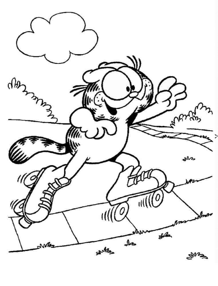 Garfield (22) fargelegging