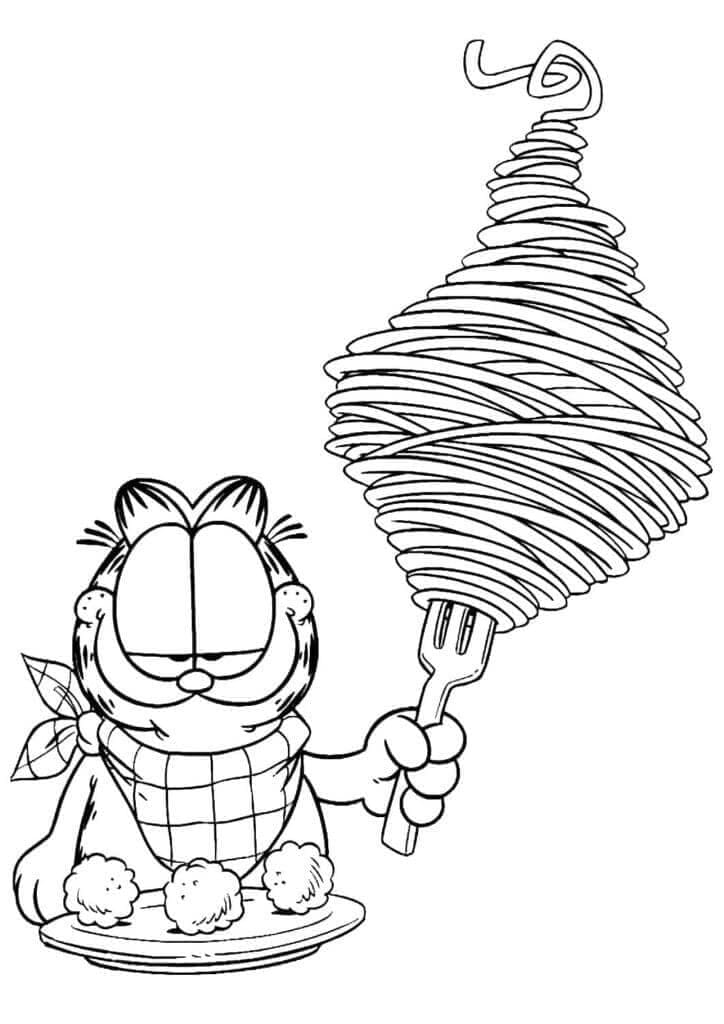 Garfield (23) fargelegging