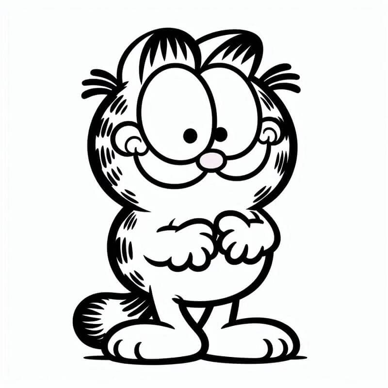 Garfield (29) fargelegging
