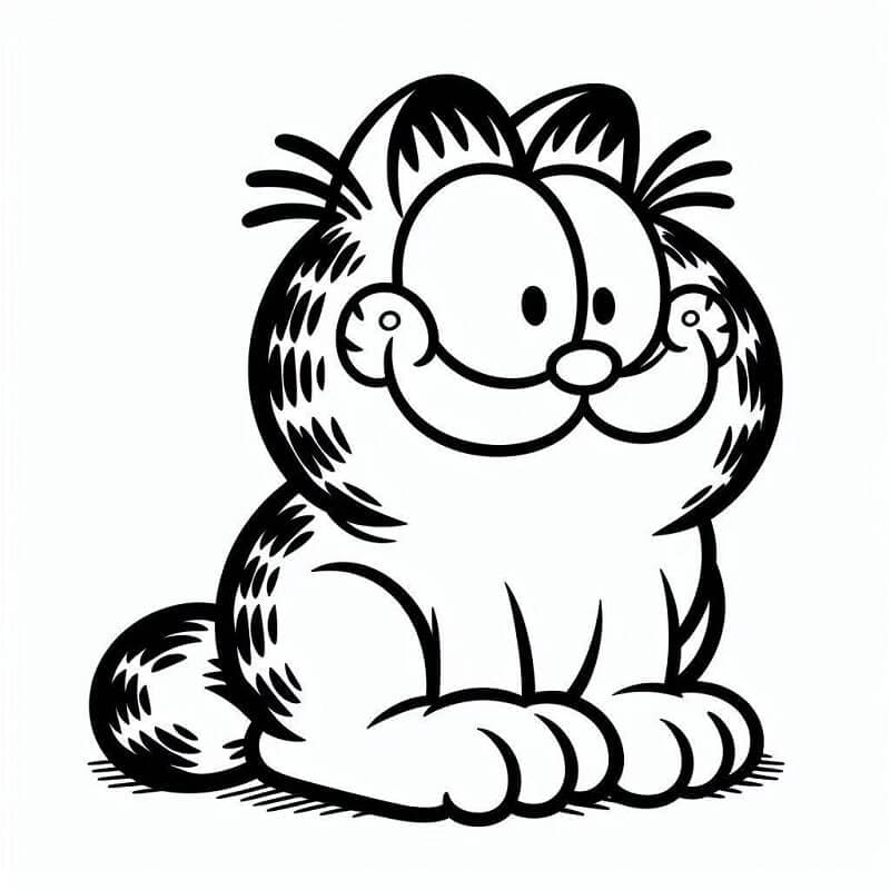 Garfield (30) fargelegging