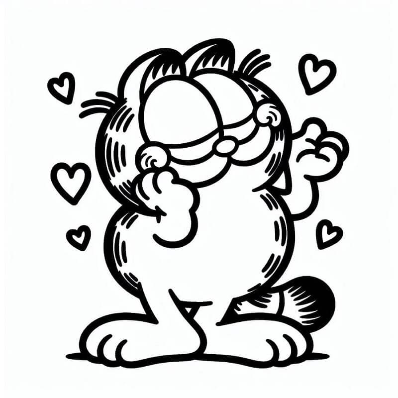Garfield (31) fargelegging