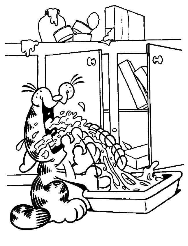 Garfield (37) fargelegging